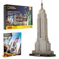 Cubic Fun 3d puzzel national geographic empire state building - thumbnail