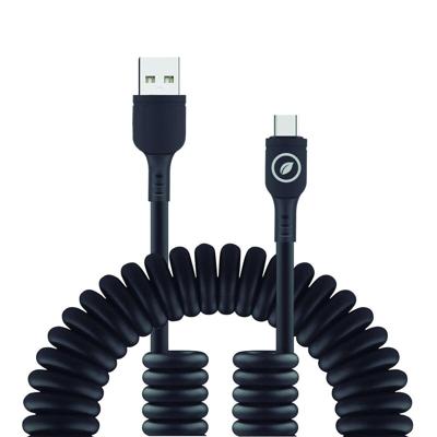 Kabel USB A naar USB-C Muvit for Change Zwart