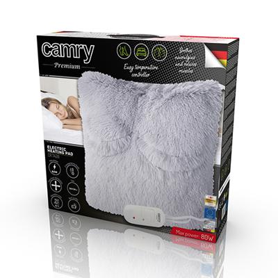 Camry Premium CR 7428 elektrische deken/kussen Elektrische beddenpan 45 W Grijs