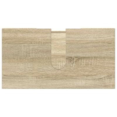 Badkamerkast 60x32x53,5 cm spaanplaat sonoma eikenkleurig