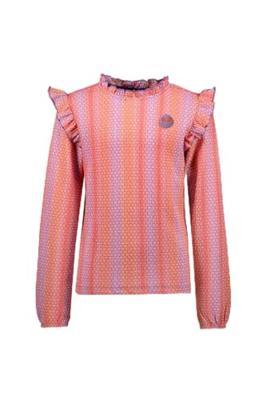 B.Nosy K3 Meisjes blouse - Bilie - Mermaid AOP