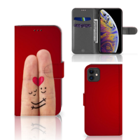 Apple iPhone 11 | Wallet Case | met Pasjes | Liefde - Origineel Romantisch Cadeau - thumbnail