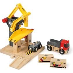 BRIO World - 33280 - Vrachtlaadkraan
