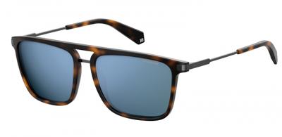 Polaroid zonnebril 2060/S IPR/XN heren havana/blauw Polaroid zonnebril 2060/S IPR/XN heren havana/blauw