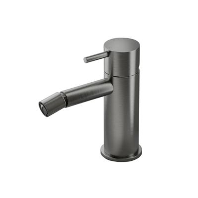 Hotbath Cobber bidetmengkraan L-uitloop zonder waste verouderd ijzer CB018AI