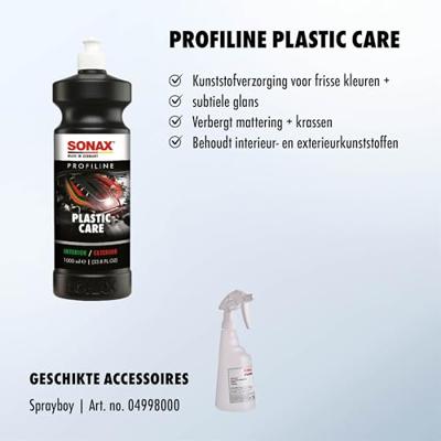 SONAX kunststoffpflegemittel "plasticcare " profiline plasticcare 1 l SONAX kunststoffpflegemittel "plasticcare " profiline plasticcare 1 l