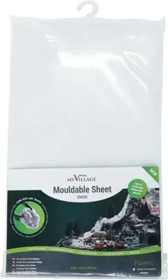 Hervormbare sheet Sneeuw 120 x 100 cm My Village - My village