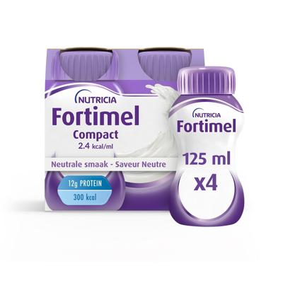 Fortimel Compact 2.4kcal Neutraal 4x125ml