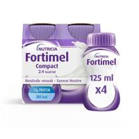 Fortimel Compact 2.4kcal Neutraal 4x125ml - thumbnail