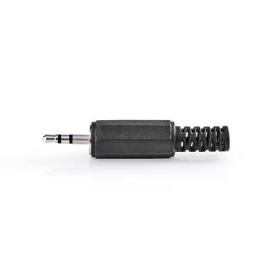 Jack-stereoconnector | 3,5 mm male | 25 stuks | Zwart
