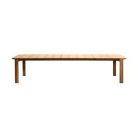 Kave Home Icaro tuintafel 280x112 cm teakhout - thumbnail