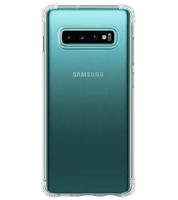 Schokbestendige softcase hoes - Samsung Galaxy S10 - Transparant - thumbnail