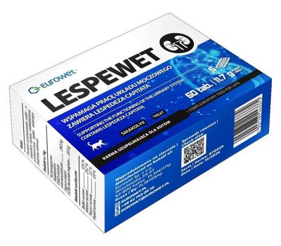 EUROWET Lespewet Urinary system - supplementen voor katten - 60 tabletten