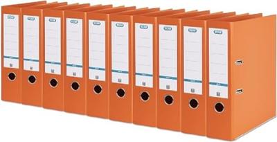 Ordner elba smart a4 80mm pp oranje | 10 stuks