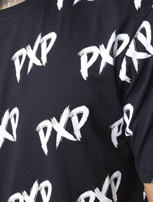 Project X Paris / t-shirt Brush in zwart Project X Paris / t-shirt Brush in zwart