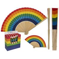Baboe Waaier Regenboog Display 24 Stuks - thumbnail
