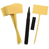 Plaatetiketten met tuinstift - thumbnail