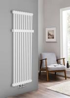 Designradiator Sapho Fede 150x49 cm Mat Wit Sapho - thumbnail