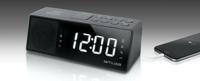 Muse M-172 BT Klokradio met Bluetooth, USB-poort en oplaadfunctie (Bluetooth, NFC, USB, AUX-in, PLL FM-radio, LED-display, 20 zendergeheugen, slaap, snooze) zwart - thumbnail