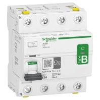 Schneider Electric A9Z61463 Aardlekschakelaar Aardlekschakelaar voor AC/DC B 63 A 0.03 A - thumbnail