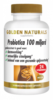 Golden Naturals Probiotica 100 Miljard Capsules