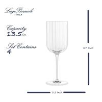 Luigi Bormioli Rode Wijnglazen - Bach - 400 ml - 4 stuks - thumbnail