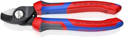 KNIPEX 95 12 165 SB Kabelschaar | Meer-Componentengrepen | Gebruineerd | 165 mm - 95 12 165 SB KNIPEX 95 12 165 SB Kabelschaar | Meer-Componentengrepen | Gebruineerd | 165 mm - 95 12 165 SB