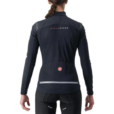 Castelli Perfetto RoS 2 lange mouw fietsjack light black dames S