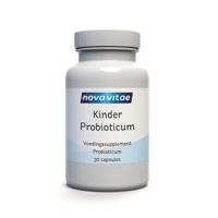 Nova Vitae Kinder probioticum 37.5 miljard 30 Vegetarische capsules - thumbnail