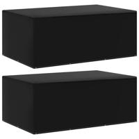 Tuinmeubelhoezen 2 st met 7 oogjes 225x143x90 cm - thumbnail