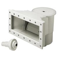 Kokido skimmer brede zuigmond wit + inspuiter - thumbnail