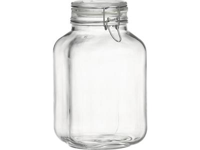 Rocco Bormioli Klempot vierkant 3,0ltr fido