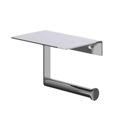 Toiletrolhouder IVY Met Planchet Chroom