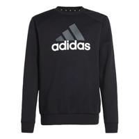 adidas Essentials Big Logo Fleece Joggingpak Kids Zwart Grijs Wit - thumbnail