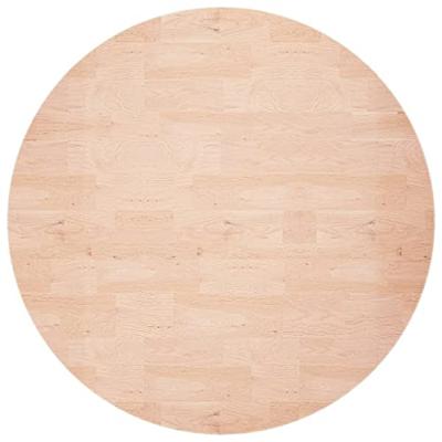 Tafelblad rond 70x1,5 cm onbehandeld massief eikenhout Tafelblad rond 70x1,5 cm onbehandeld massief eikenhout