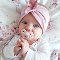 Difrax LOVI Dynamic Pacifier 0-3 Months Botanic Pink Purple - Fopspeen - thumbnail