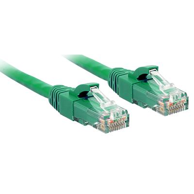 LINDY 48047 RJ45 Netwerkkabel, patchkabel CAT 6 U/UTP 1.00 m Groen 1 stuk(s)