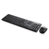 Lenovo GX30L66303 toetsenbord Inclusief muis Universeel QWERTY Amerikaans Engels Zwart - thumbnail