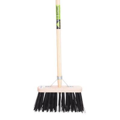 MM Eurotool Bezem fsc 29cm zwart ppn mm steel 150cm