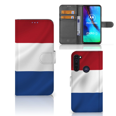 Motorola Moto G Pro | Bookstyle Case | Nederlandse Vlag