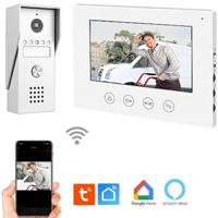 Videodeurintercomsysteem - KYF - Bedraad - Wi-Fi-verbinding - 7" touchscreen - 2 draden - thumbnail