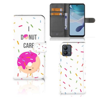 Motorola Moto G53 | Book Cover | Donut Roze Motorola Moto G53 | Book Cover | Donut Roze
