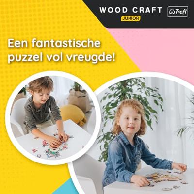 Trefl puzzel - paw patrol houten puzzel - 50 stukjes Trefl puzzel - paw patrol houten puzzel - 50 stukjes