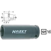 HAZET Krachtdopsleutel 900SLG-16 · 1/2 inch (12,5 mm) vierkant hol · Buiten-zeskant-tractieprofiel · SW 16 mm - thumbnail