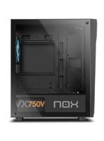 ATX Semi-toren doos Nox-Xtreme NXINFTYZETA Zwart - thumbnail