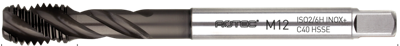 Rotec HSS-E Machinetap 'Inox+' | Blind | DIN 376 | type C | M8 - 331.0801HC Rotec HSS-E Machinetap 'Inox+' | Blind | DIN 376 | type C | M8 - 331.0801HC