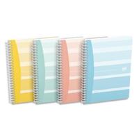 Iconic notitieboek, A5, 120p, 60 vellen, 90 g/m², gelinieerd, 5 stuks - thumbnail
