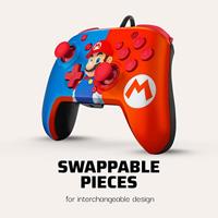 PDP 500-134-EU-C1MR-1 Controller Nintendo Switch Blauw, Rood - thumbnail