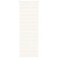 VidaXL Zebra blind 80x230 cm stofbreedte 75,9 cm polyester marmerbeige - thumbnail