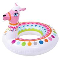 Jilong zwemband alpaca junior 55 x 40 cm wit/roze - thumbnail